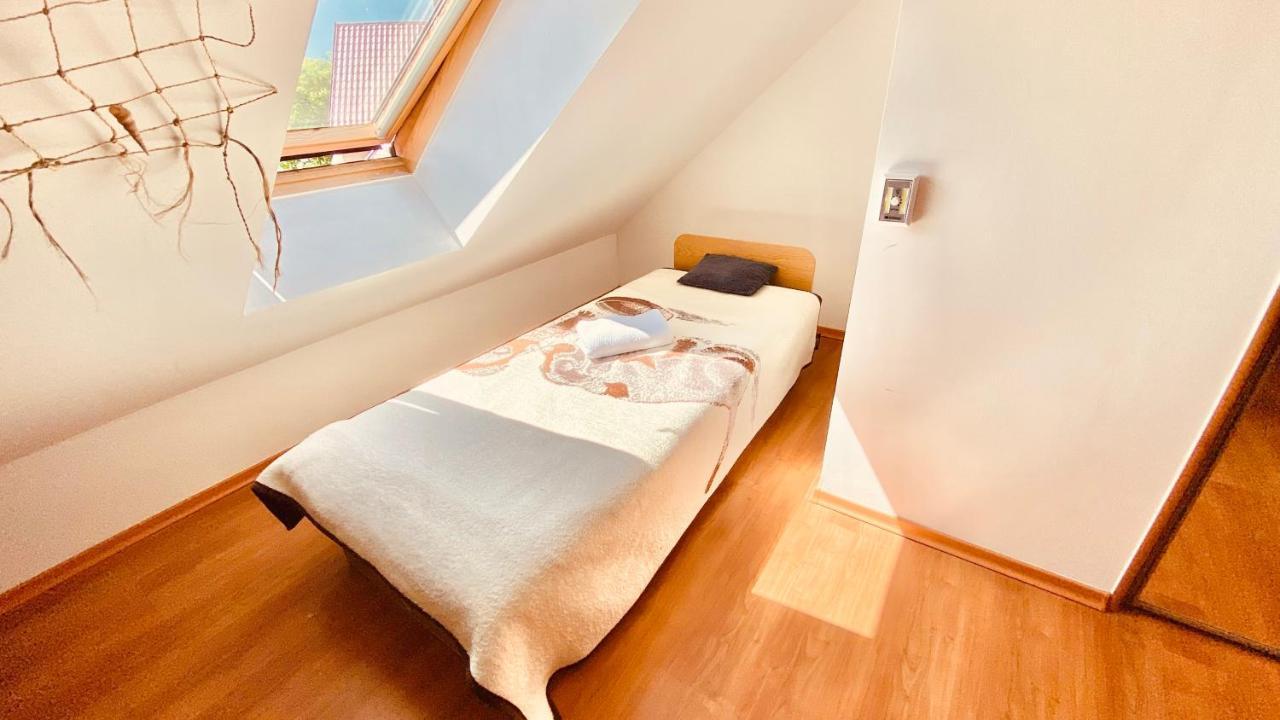 Sonnige Maisonette-Wohnung Mit Blick Auf Die Bucht Dziwnów Dış mekan fotoğraf