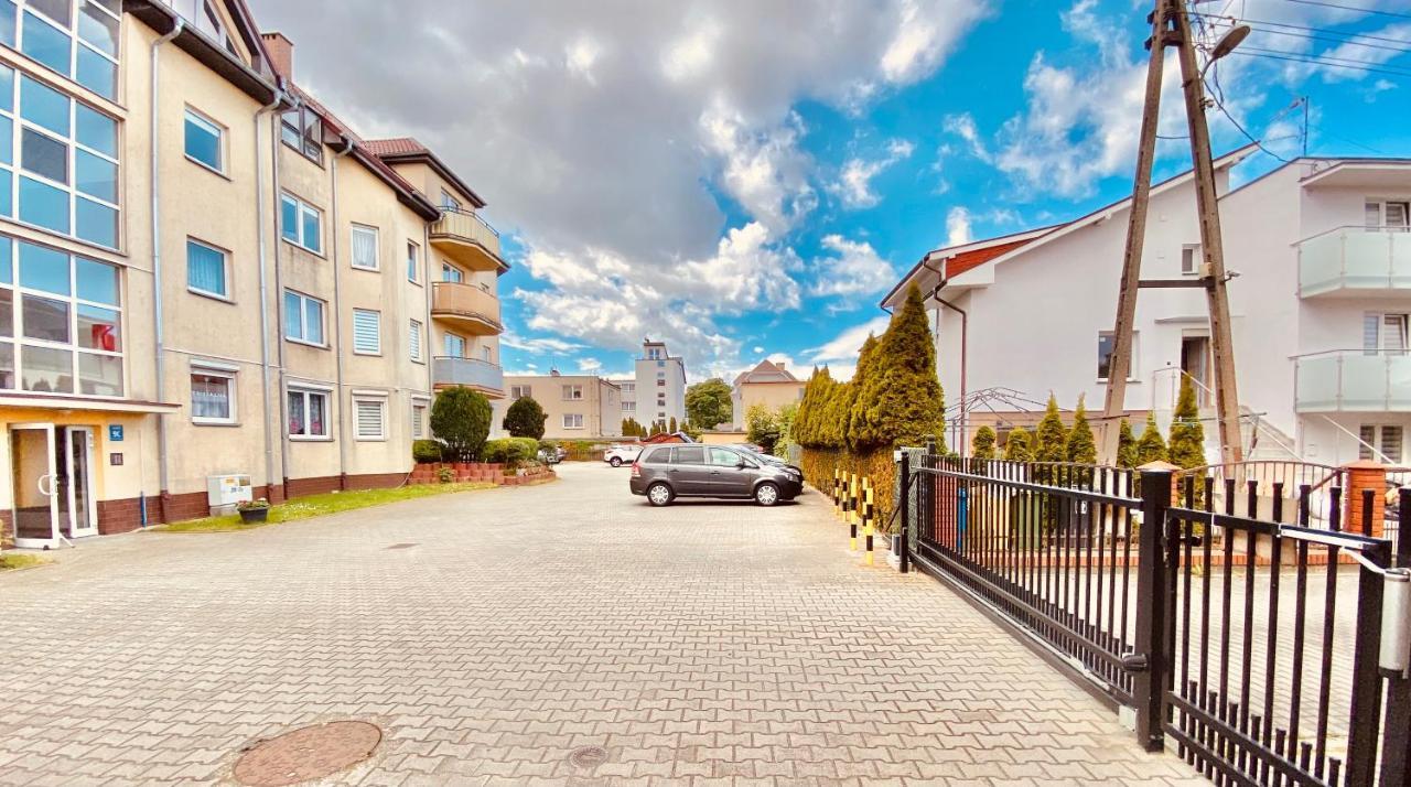 Sonnige Maisonette-Wohnung Mit Blick Auf Die Bucht Dziwnów Dış mekan fotoğraf